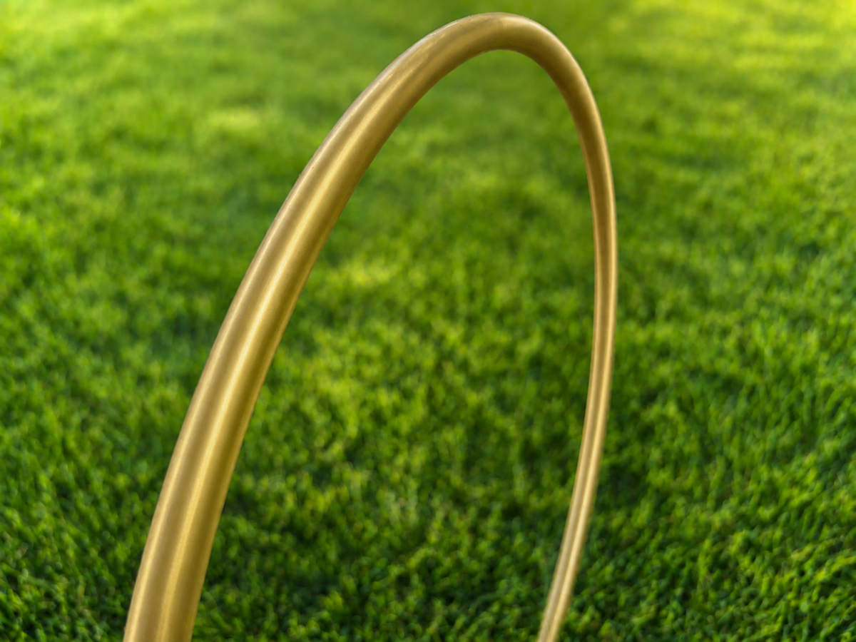 Gold Polypro Hula Hoop - Metallic - Preorder Only