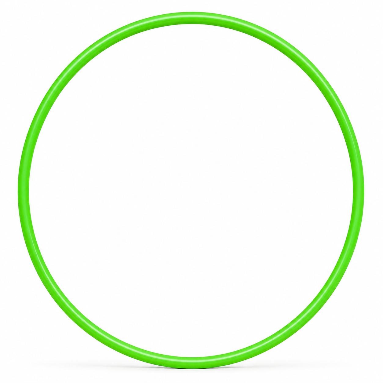 Lime Poly Pro 3/4" Hula Hoop