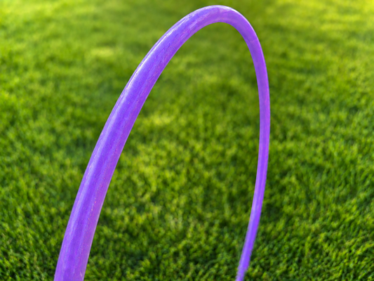Purple Polypro Hula Hoop - Glitter - Preorder Only
