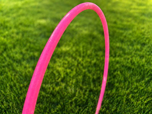 Pink Polypro Hula Hoop - Glitter - Preorder Only