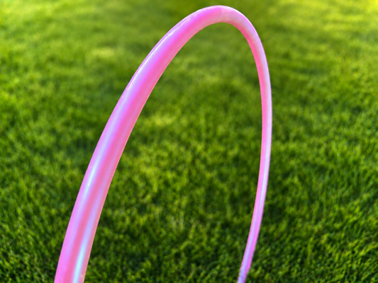 Cotton Candy Polypro Hula Hoop - Iridescent - Preorder Only