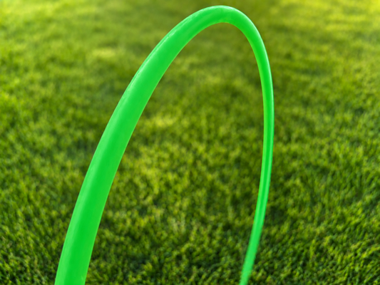 Green Polypro Hula Hoop - Classic - Preorder Only