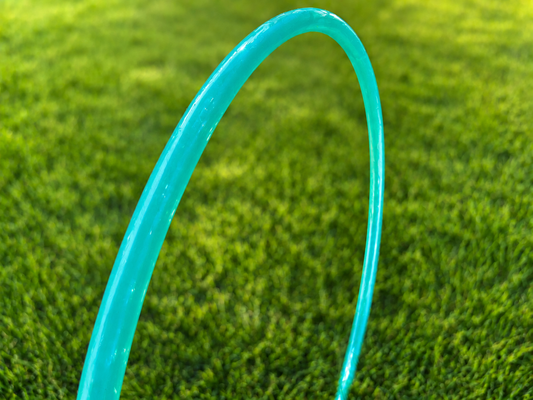 Glossy Teal Polypro Hula Hoop - Classic - Preorder Only