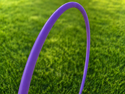 Purple Pansy Polypro Hula Hoop - Classic - Preorder Only