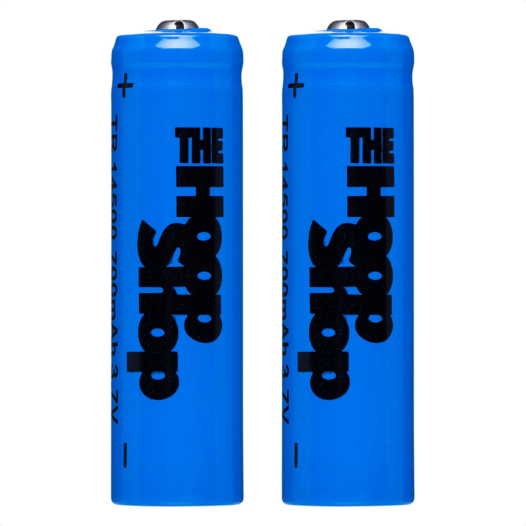 2 Replacement Batteries and Charger - 700 mAh