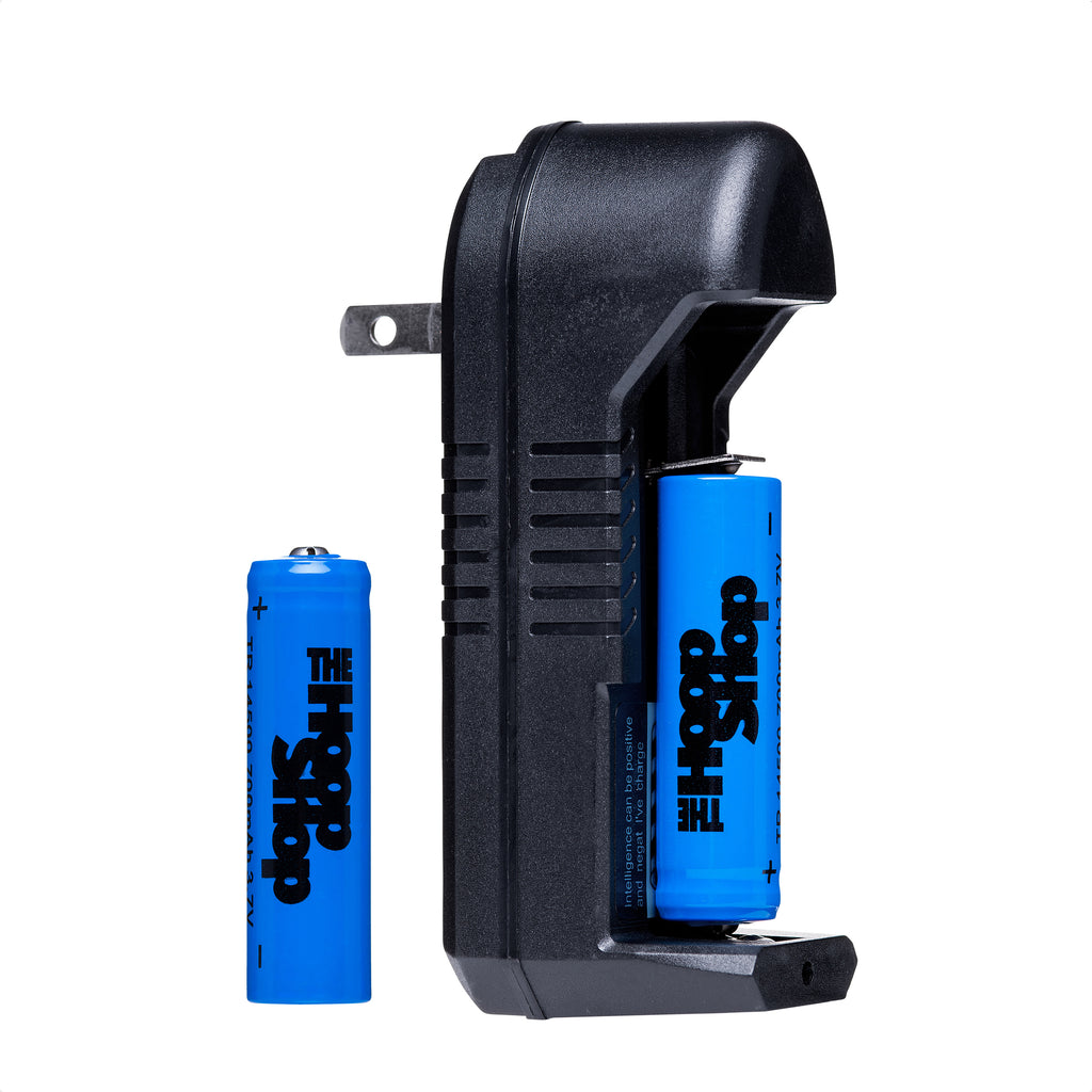 2 Replacement Batteries and Charger - 700 mAh